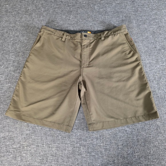 Quiksilver Other - Quiksilver Waterman Hybrid Shorts Mens 37 Olive Green Tech Utility Performance